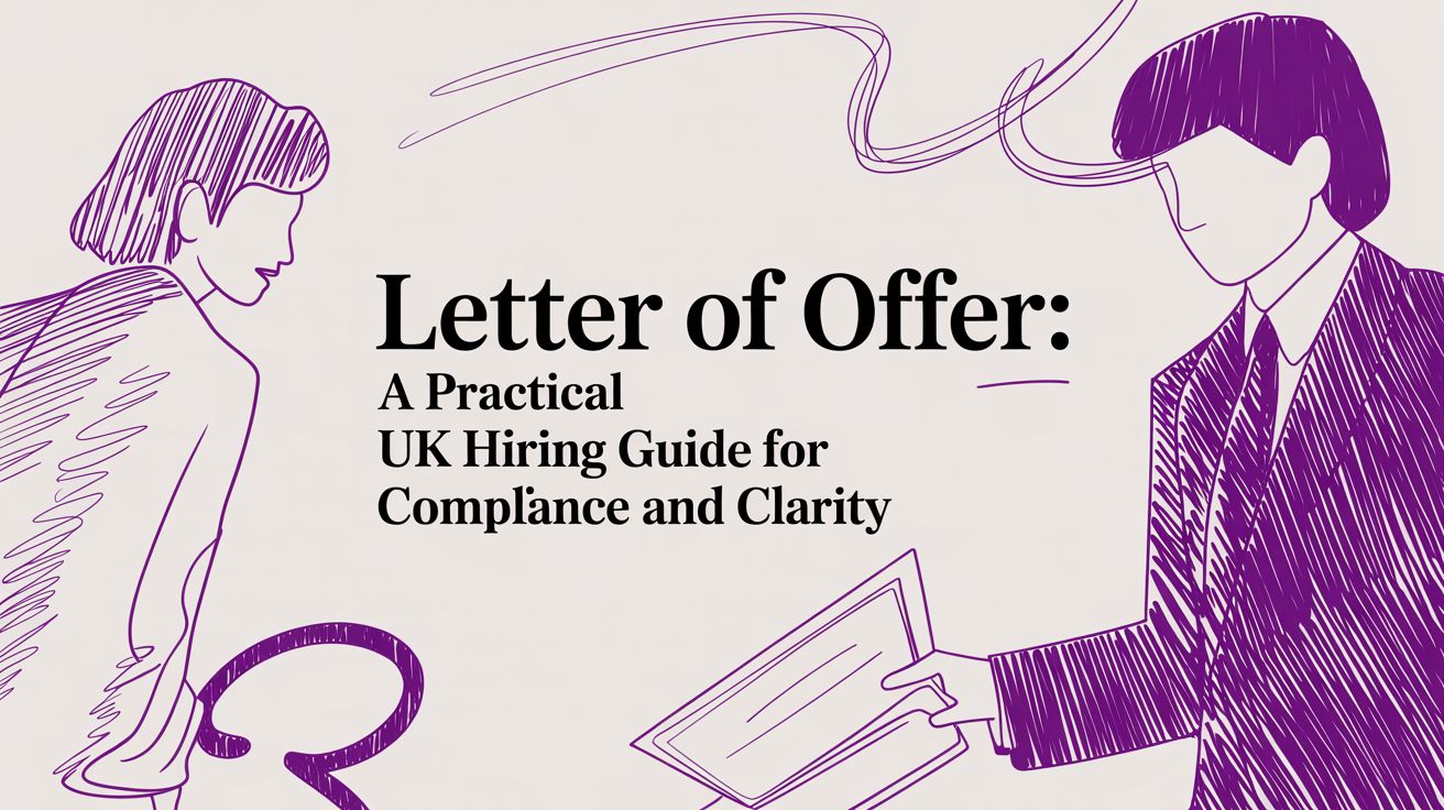 Letter of Offer: A Practical UK Hiring Guide for Compliance and Clarity
