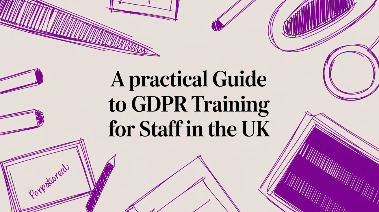 A practical Guide to GDPR Training for Staff in the UK
