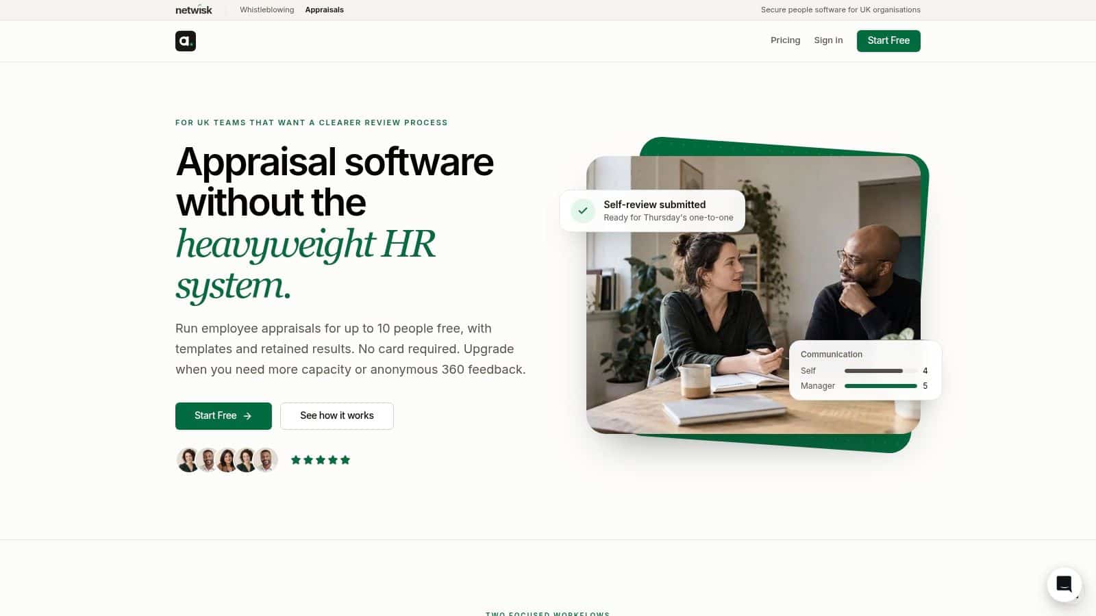 AppraisalSoftware.co.uk appraisal dashboard overview