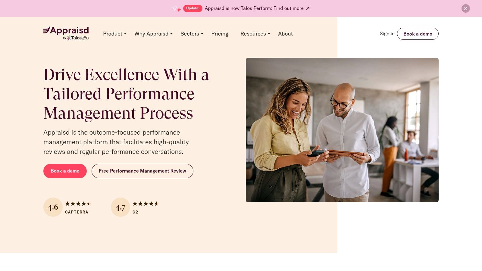Appraisd performance-management overview