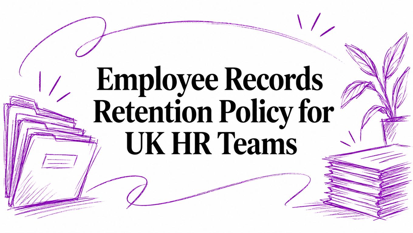 Employee Records Retention Policy for UK HR Teams