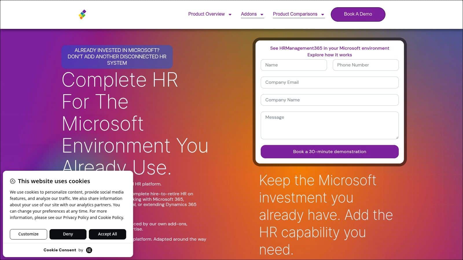 Screenshot from https://www.hrmanagement365.com
